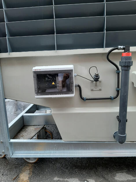 Термостат. Basin heater - control unit