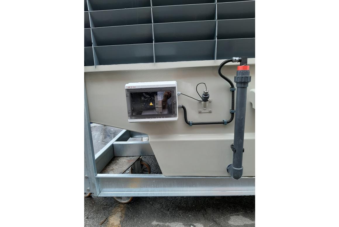 Термостат. Basin heater - control unit